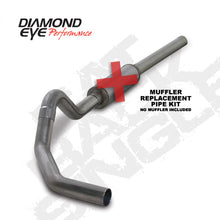 Load image into Gallery viewer, Diamond Eye KIT 4in CB MFLR RPLCMENT PIPE SGL SS: 2004.5-2007.5 DODGE CUMMINS 600