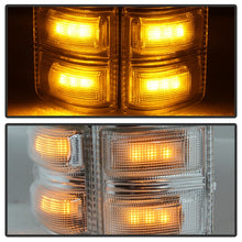 Cargar imagen en el visor de la galería, xTune Ford Superduty 08-14 F250-F550 Amber LED Mirror Signal Lens - Clear ACC-LED-FDSD08-MR-C