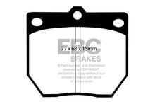 Cargar imagen en el visor de la galería, EBC 70-74 Datsun 240Z 2.4 Pastillas de freno delanteras Greenstuff