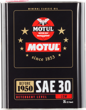 Cargar imagen en el visor de la galería, Motul Classic SAE 30 Oil - 6x2L