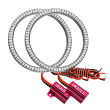 Cargar imagen en el visor de la galería, Oracle Dodge Challenger 08-14 LED Waterproof Fog Halo Kit - Red SEE WARRANTY