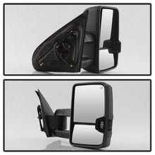 Cargar imagen en el visor de la galería, xTune Chevy Silverado 14-16 Heated Smoke LED Signal Telescoping Mirrors MIR-CSIL14S-G2-PWH-SM-SET