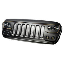 Cargar imagen en el visor de la galería, Oracle VECTOR Series Full LED Grille - Jeep Wrangler JL/JT - NA SEE WARRANTY