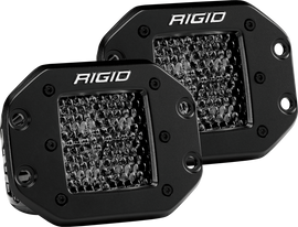 Rigid Industries D Series PRO Midnight Edition - Spot - Difuso - Par