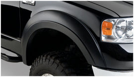 Bushwacker 04-08 Ford F-150 Extend-A-Fender estilo bengalas 2 piezas - negro