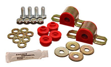 Cargar imagen en el visor de la galería, Energy Suspension 91-94-Nissan Sentra/NX1600/2000 Red 15mm Rear Sway Bar Frame Bushings (Sway bar en