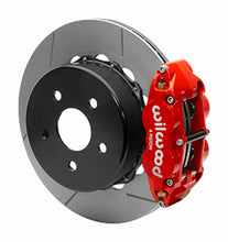 Load image into Gallery viewer, Wilwood 2020+ Jeep Gladiator (JT) Narrow Superlite 4R Rear Slotted Brake Kit 14.00in Red w/ Lines