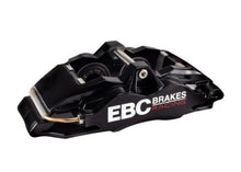 Cargar imagen en el visor de la galería, EBC Racing 05-11 Ford Focus ST (Mk2) Pinza negra Apollo-4 delantera izquierda