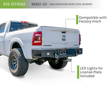Cargar imagen en el visor de la galería, Parachoques trasero DV8 Offroad 19+ Ram 2500/3500