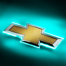 Cargar imagen en el visor de la galería, Oracle 16-19 Chevrolet Camaro Illuminated Bowtie - Aqua SEE WARRANTY