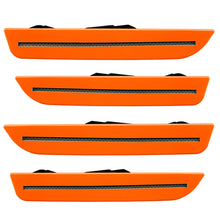 Cargar imagen en el visor de la galería, Oracle 10-14 Ford Mustang Concept Sidemarker Set - Tinted - Competition Orange (CY)