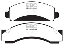 Cargar imagen en el visor de la galería, EBC 74-80 Chevrolet C30 (JB8) Pastillas de freno delanteras Yellowstuff