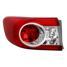 Cargar imagen en el visor de la galería, xTune 11-13 Toyota Corolla Driver Side Tail Light Outer - OEM Left ALT-JH-TC11-OE-OL