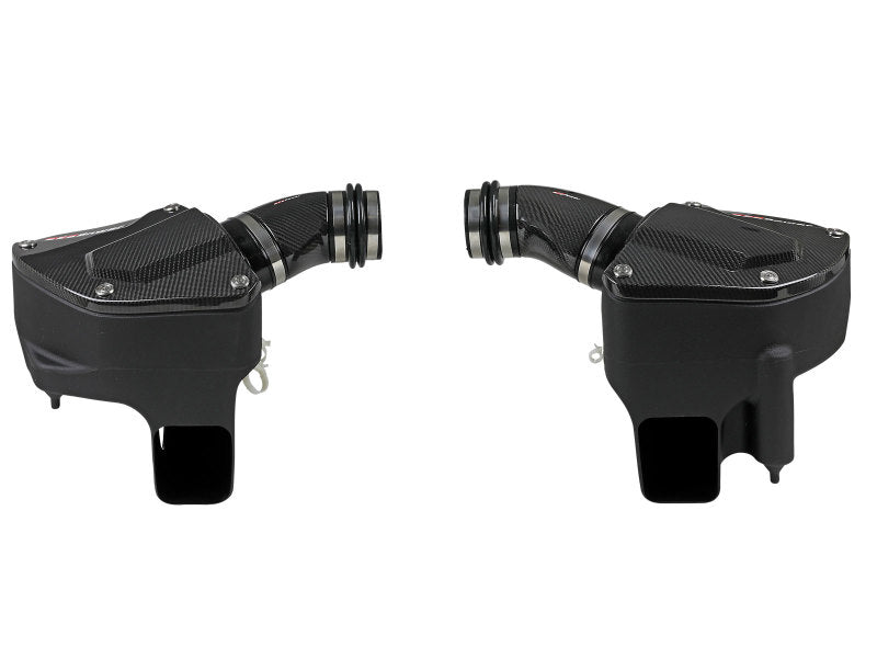 Sistema de admisión de aire frío de fibra de carbono aFe Black Series Stage-2 con medios Pro DRY S - BMW M5 (F90) 18-19