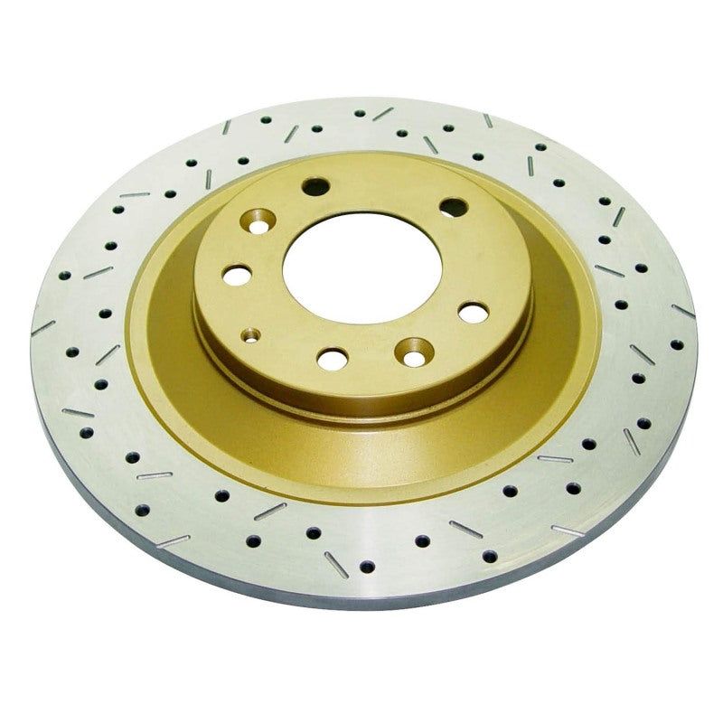 DBA 05+ Mazda MazdaSpeed6 / 05+ MX6 Rotor trasero perforado y ranurado serie 4000