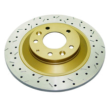 Cargar imagen en el visor de la galería, DBA 05+ Mazda MazdaSpeed6 / 05+ MX6 Rotor trasero perforado y ranurado serie 4000