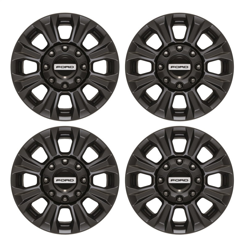 Ford Racing 05-22 Super Duty 18x8 Kit de ruedas negro mate