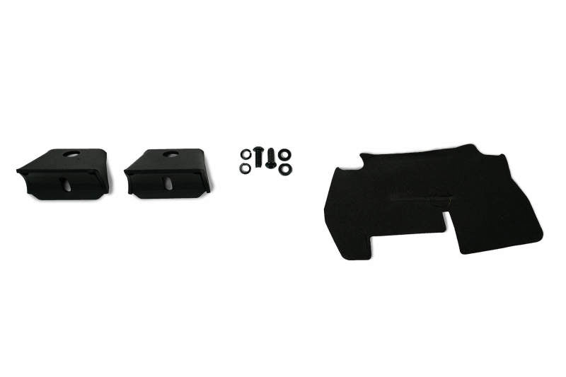 DV8 Offroad 2021-2022 Ford Bronco (no para parachoques de plástico de fábrica) Barra protectora de parachoques de fábrica - Negro