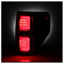 Cargar imagen en el visor de la galería, Spyder 09-14 Ford F150 V2 Light Bar LED Tail Lights - Red Clear (ALT-YD-FF15009V2-LBLED-RC)