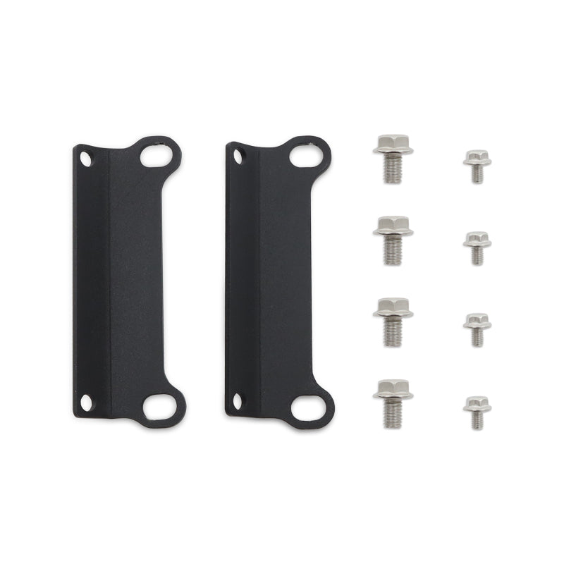 Mishimoto Universal 17 pulgadas. Cubierta del ventilador del enfriador de aceite de alta resistencia - Negro microarrugado