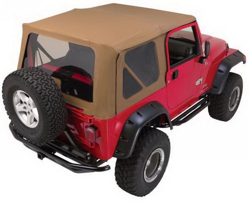 Rampage 1997-2006 Jeep Wrangler(TJ) Parte superior completa - Caqui