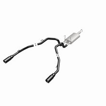 Cargar imagen en el visor de la galería, Magnaflow 09-15 Dodge Ram 1500 V8 Dual Spilt Rear Exit Black Stainless C/B Perf Exhaust