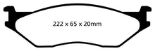 Cargar imagen en el visor de la galería, EBC 02-05 Ford Econoline E550 Yellowstuff Front Brake Pads
