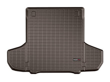Load image into Gallery viewer, WeatherTech 2017+ Porsche Panamera Cargo Liner - Cocoa (Designated Trim Required for Cargo Nets)