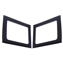 Cargar imagen en el visor de la galería, DEI 11-18 Jeep Wrangler JK 4 puertas Boom Mat embellecedor de ventana lateral trasera - 2 piezas - Negro