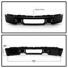 Cargar imagen en el visor de la galería, Spyder Ford F150 09-14 w/o Fog Light Hole Front Bumper - Black (OEM 9L3Z17757CPTM)