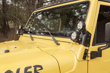 Cargar imagen en el visor de la galería, Rugged Ridge 97-06 Jeep Wrangler TJ/LJ 3.5in Round Dual A-Pillar LED Kit