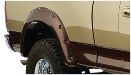 Bushwacker 97-03 Ford F-150 Styleside recorte estilo bengalas 2 piezas 96.0/78.0 pulgadas cama - negro
