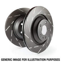 Cargar imagen en el visor de la galería, EBC 07-10 BMW X5 3.0 USR Slotted Rear Rotors