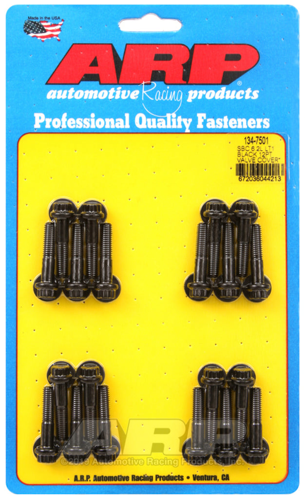 ARP Chevy LT1 6.2L Tapa de válvula Kit de pernos de 12 puntos