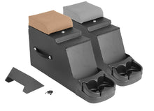 Cargar imagen en el visor de la galería, Rugged Ridge Stereo Security Console Gray 76-95 Jeep CJ / Jeep Wrangler