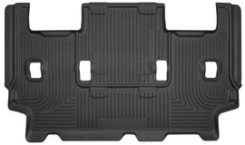 Husky Liners 07-10 Ford Expedition/Lincoln Navigator WeatherBeater 3ª fila negro revestimiento de piso