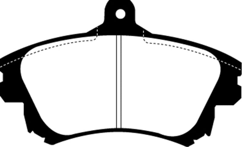 EBC 99-04 Volvo S40 1.9 Turbo T4 (200 CV) Pastillas de freno delanteras Greenstuff