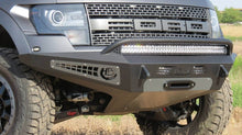 Cargar imagen en el visor de la galería, Addictive Desert Designs 10-14 Ford F-150 Raptor HoneyBadger Front Bumper w/ Winch Mount