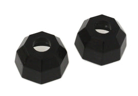 Energy Suspensión Universal Negro 16,6 mm Diámetro cónico Octágono Tirante Guardapolvos (Juego de 2)