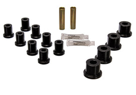 Juego de casquillos de resorte Energy Suspension Jeep - Negro
