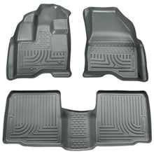 Cargar imagen en el visor de la galería, Husky Liners 09-13 Lincoln MKS WeatherBeater Combo Black Floor Liners