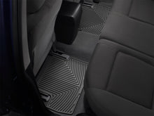 Load image into Gallery viewer, WeatherTech 10+ BMW 7-Series (F02) Rear Rubber Mats - Black