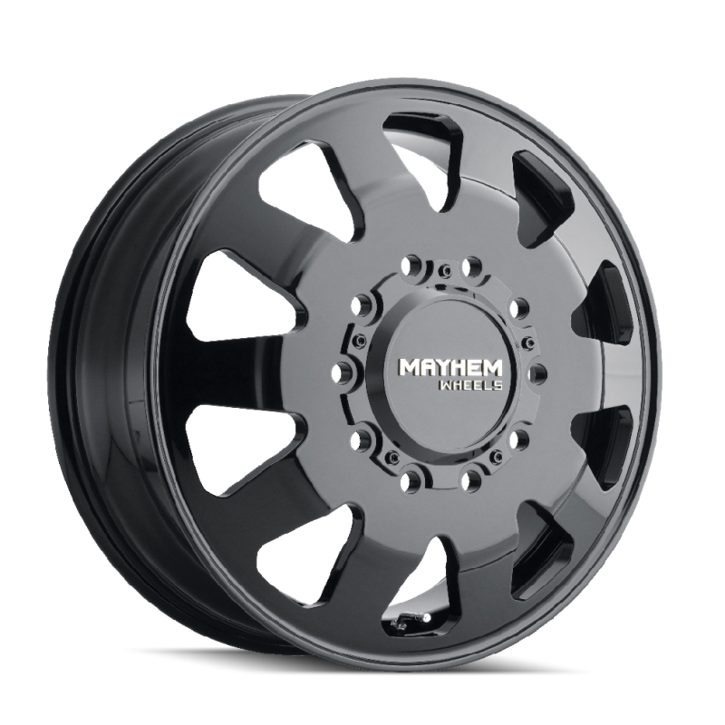 Mayhem 8181 Challenger Dually 22x8.25 / 10x225 BP / 169mm Offset / 170.1mm Hub Rueda negra completa
