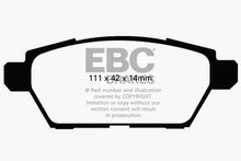 Cargar imagen en el visor de la galería, EBC 06-09 Ford Fusion 2.3 Ultimax2 Rear Brake Pads