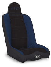 Cargar imagen en el visor de la galería, PRP Daily Driver High Back Suspension Seat (Two Neck Slots) - Black / Blue