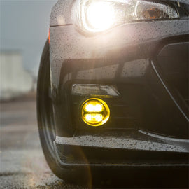 Luz antiniebla LED SAE J583 de 4 pulgadas Serie 360 ​​de Rigid Industries - Amarillo selectivo (par)