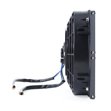 Cargar imagen en el visor de la galería, Mishimoto Universal 17 pulgadas. Cubierta del ventilador del enfriador de aceite de alta resistencia - Negro microarrugado
