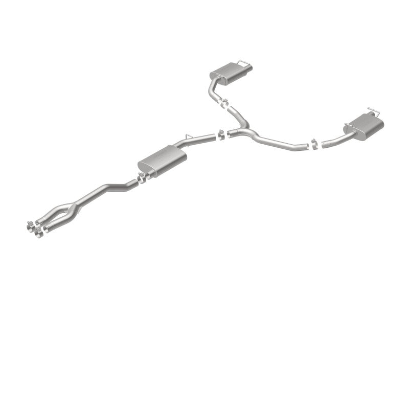 MagnaFlow Cat-Back SS Salida trasera doble dividida 2015 Dodge Charger/Chrysler 300C 3.6L V6 (usa puntas OEM)