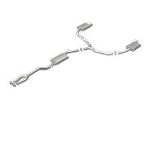 Cargar imagen en el visor de la galería, MagnaFlow Cat-Back SS Salida trasera doble dividida 2015 Dodge Charger/Chrysler 300C 3.6L V6 (usa puntas OEM)