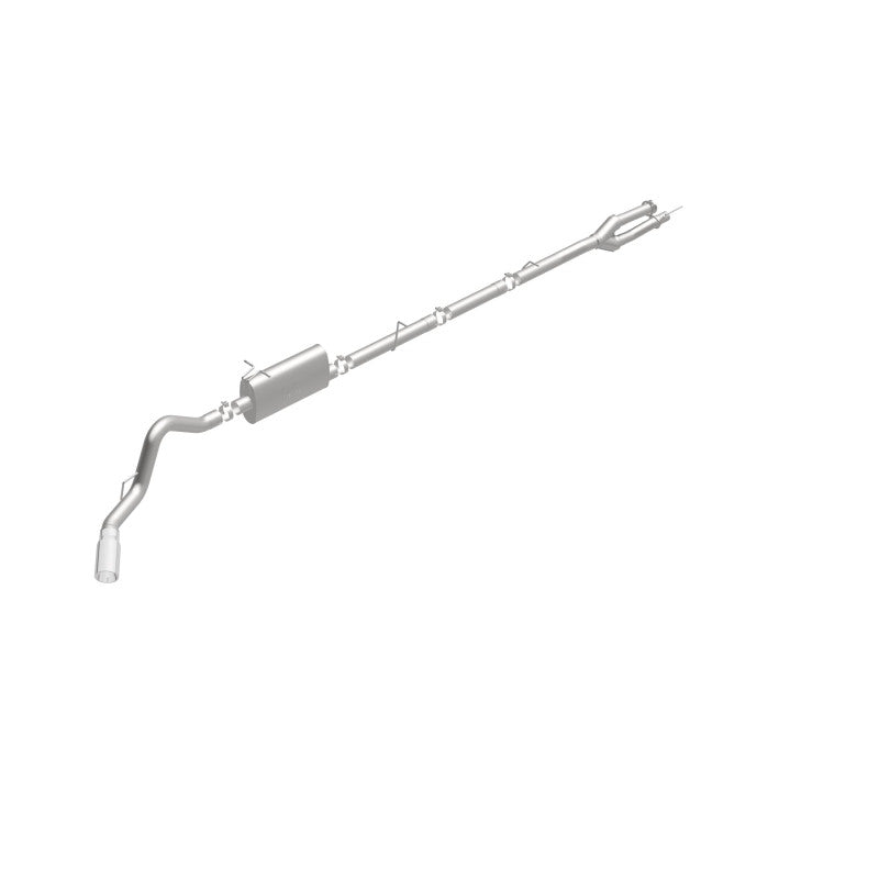 MagnaFlow Sys C/B 11-15 Ford Super Duty F250 6.2L EC CC, SS 3.5 pulg. Extensión lateral de paso trasero simple Punta de 5 pulg.